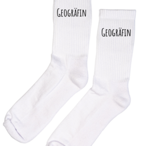 Weiße Socken Geogräfin🔍