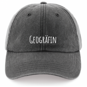 Schwarze Cap Geogräfin